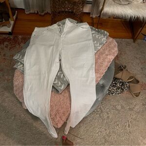White jeans